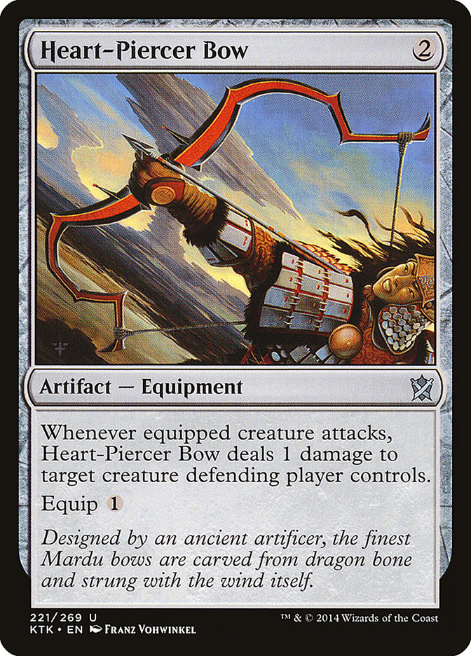 Heart-Piercer Bow [Khans of Tarkir] [Foil]