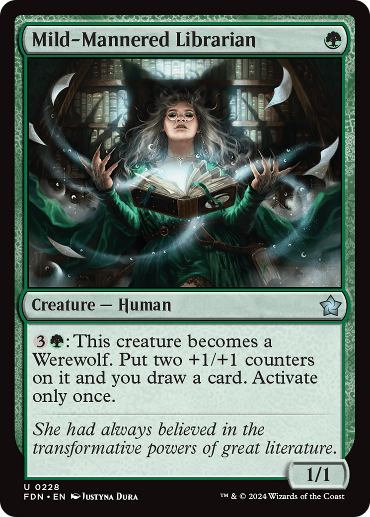 Mild-Mannered Librarian [Foundations] [Foil]