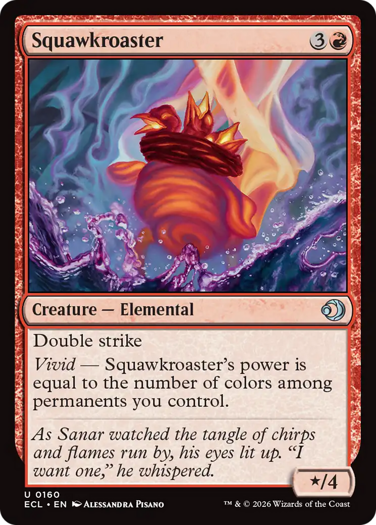 Squawkroaster [Lorwyn Eclipsed] [Foil]