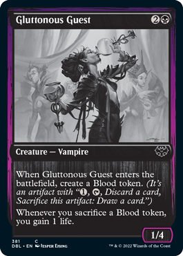 Gluttonous Guest [Innistrad: Double Feature] [Foil]