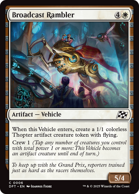 Broadcast Rambler [Aetherdrift] [Foil]