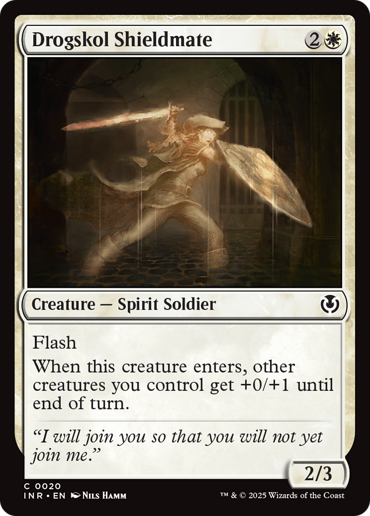 Drogskol Shieldmate [Innistrad Remastered] [Foil]