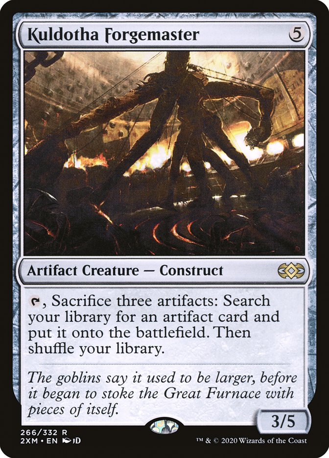 Kuldotha Forgemaster [Double Masters] [Foil]