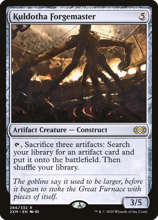 Kuldotha Forgemaster [Double Masters] [Foil]