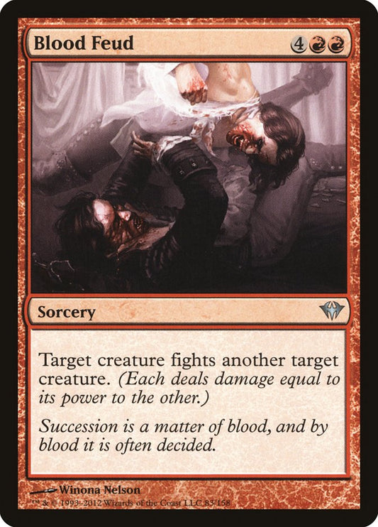Blood Feud [Dark Ascension] [Foil]