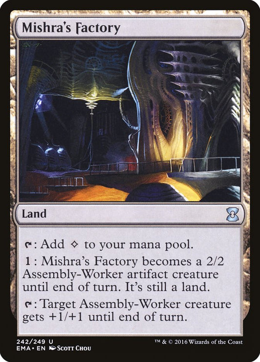 Mishra's Factory [Eternal Masters] [Foil]