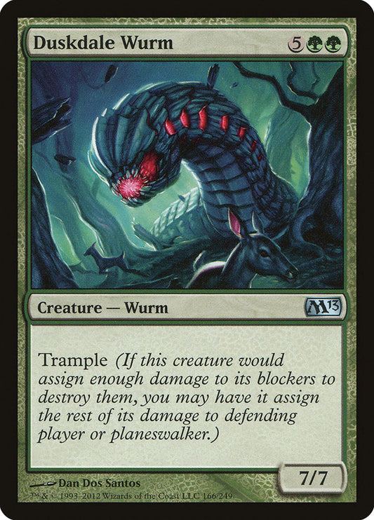 Duskdale Wurm [Core Set 2013] [Foil]