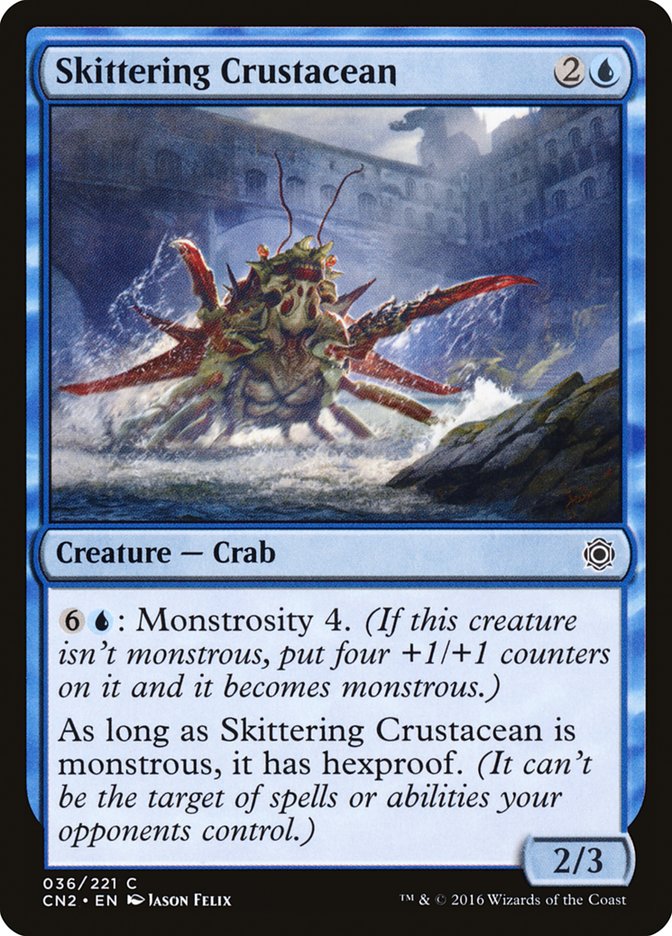 Skittering Crustacean [Conspiracy: Take the Crown] [Foil]