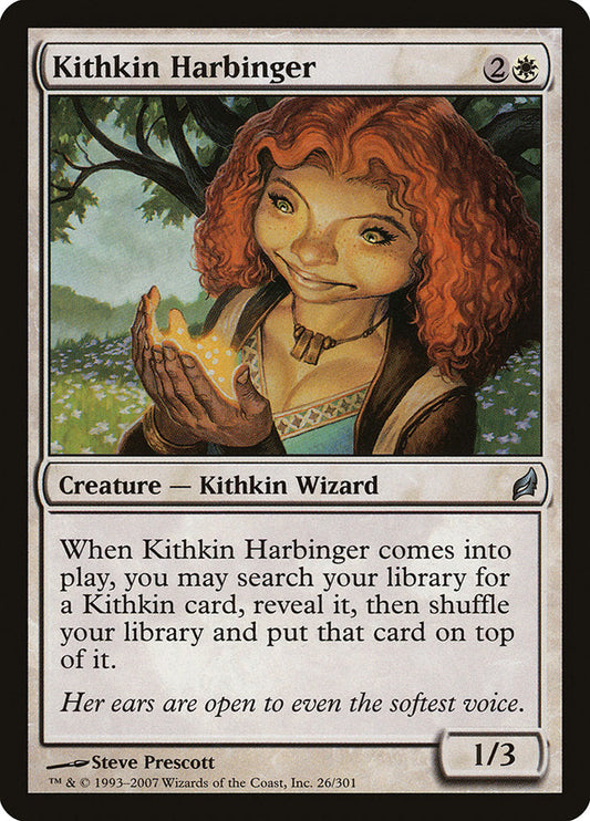 Kithkin Harbinger [Lorwyn] [Foil]