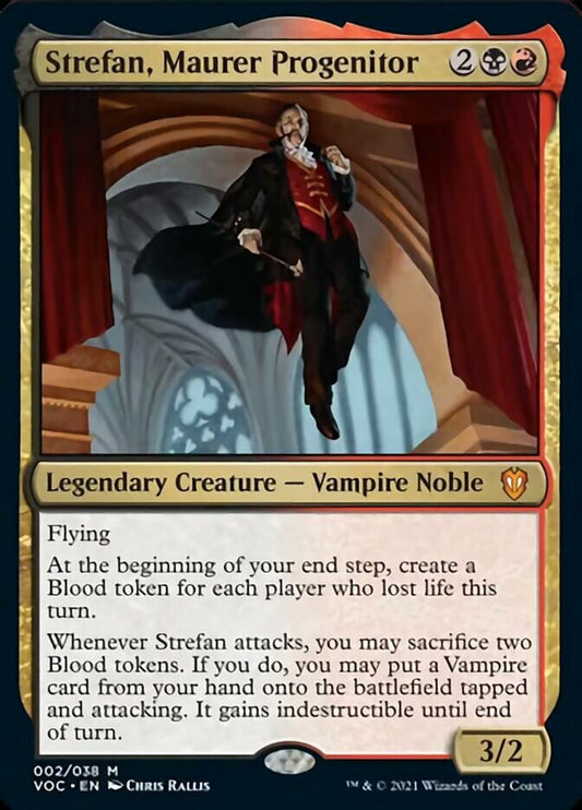 Strefan, Maurer Progenitor [Innistrad: Crimson Vow Commander] [Foil]