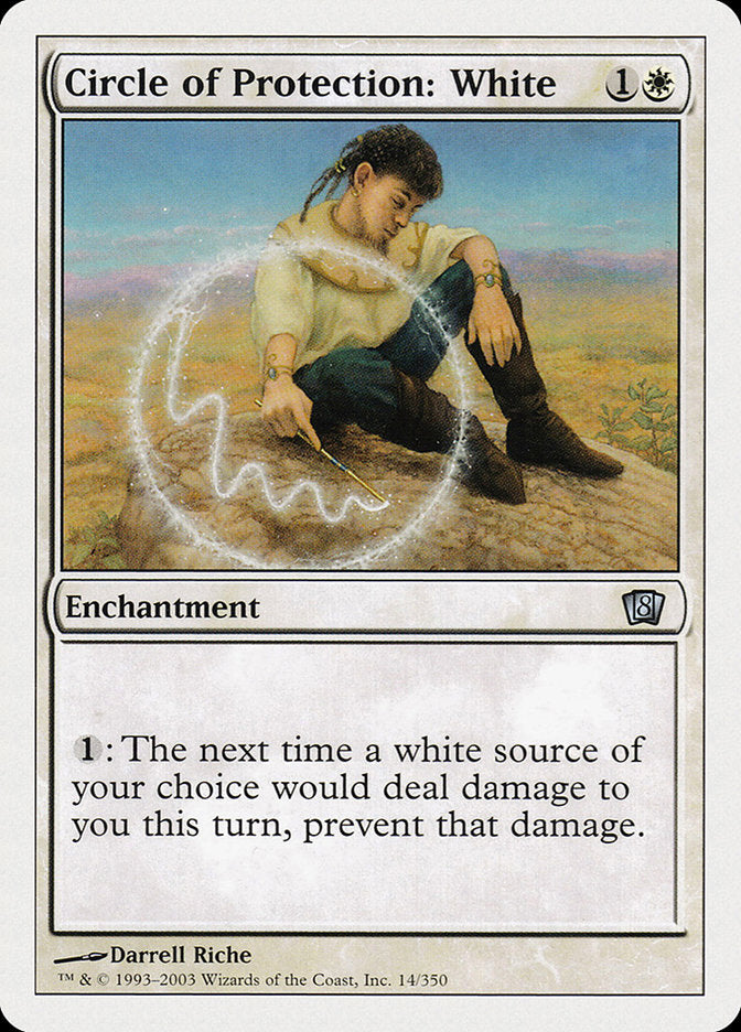 Circle of Protection: White [Eighth Edition] [Foil]
