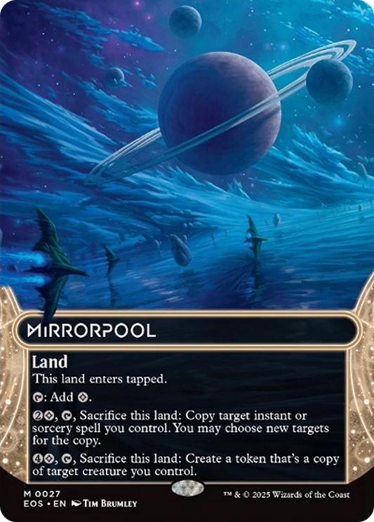 Mirrorpool (0027) (Borderless) [Edge of Eternities: Stellar Sights] [Foil]