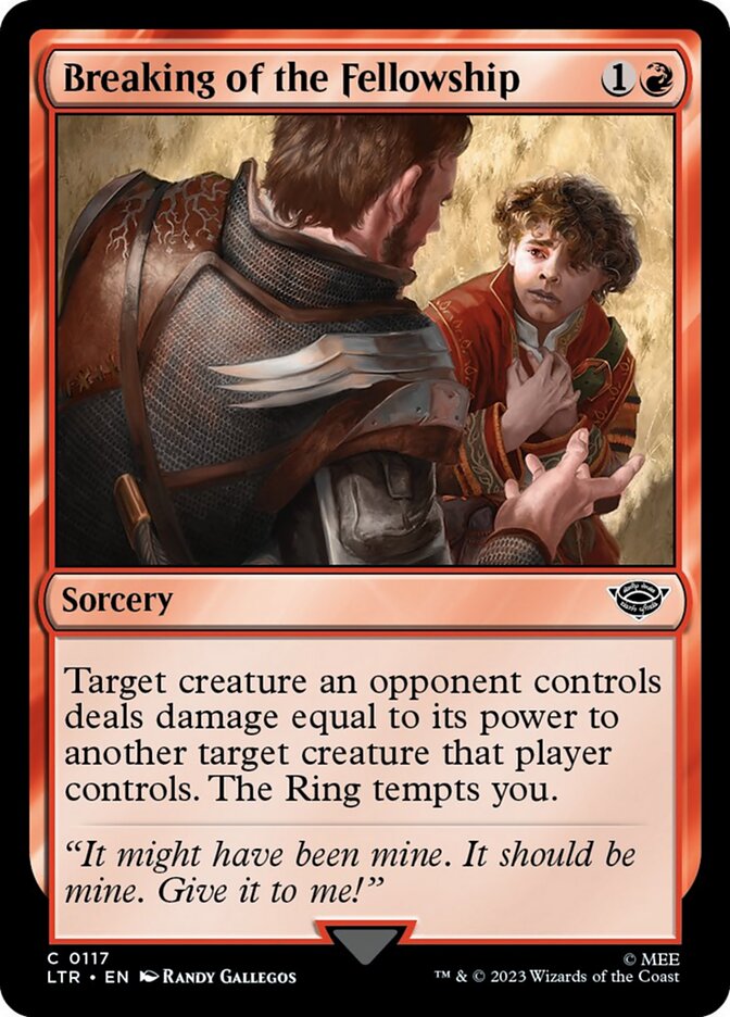 Breaking of the Fellowship [The Lord of the Rings: Tales of Middle-Earth] [Foil]