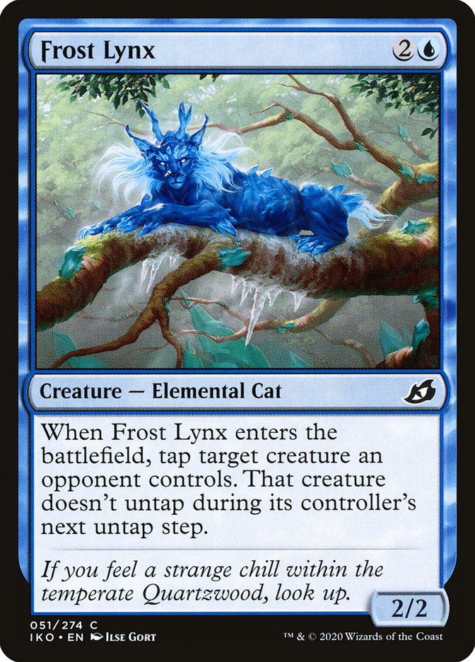 Frost Lynx [Ikoria: Lair of Behemoths] [Foil]