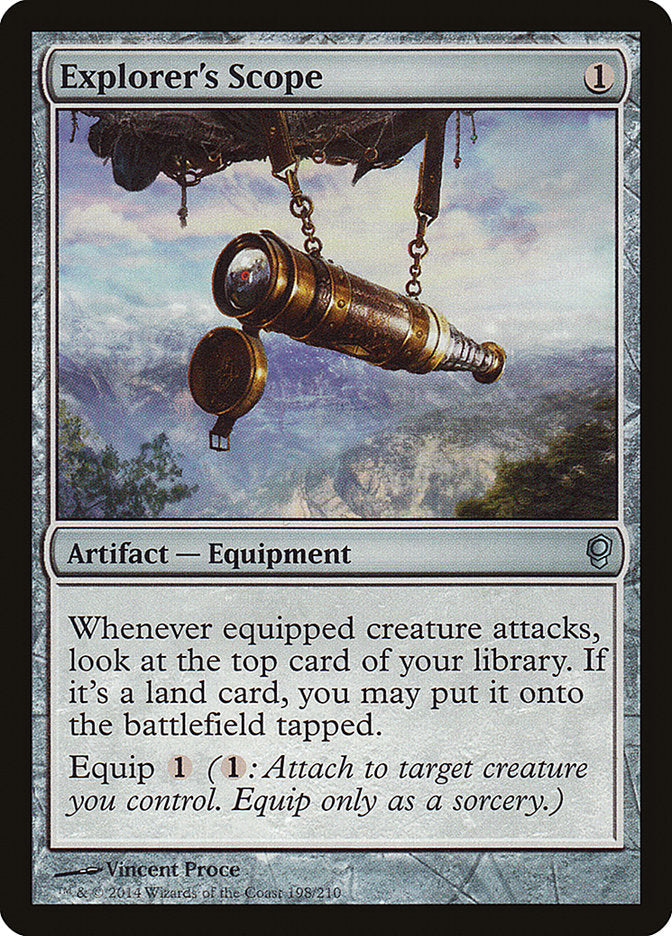 Explorer's Scope [Conspiracy] [Foil]