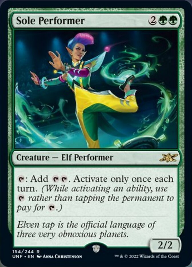 Sole Performer [Unfinity] [Foil]