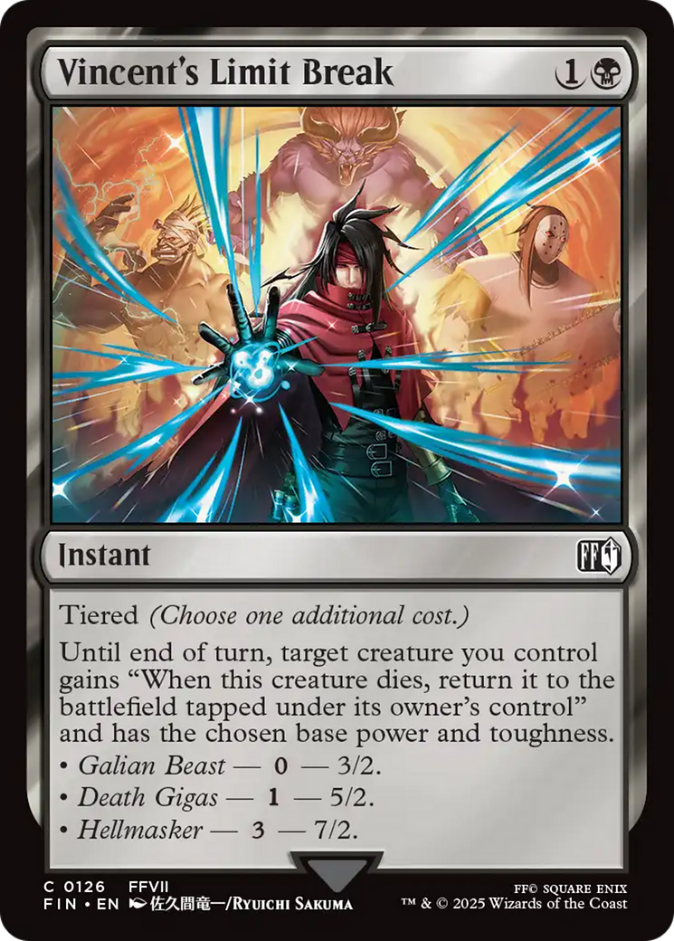 Vincent's Limit Break [FINAL FANTASY] [Foil]