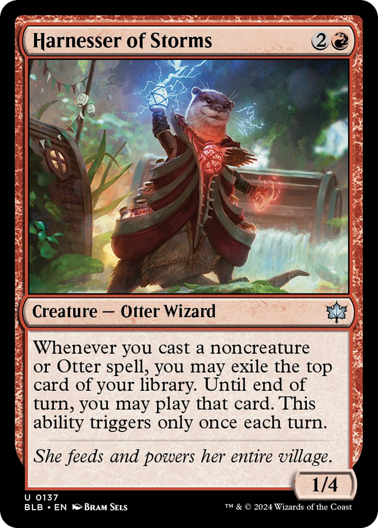 Harnesser of Storms [Bloomburrow] [Foil]