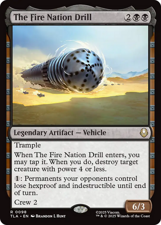 The Fire Nation Drill [Avatar: The Last Airbender] [Foil]
