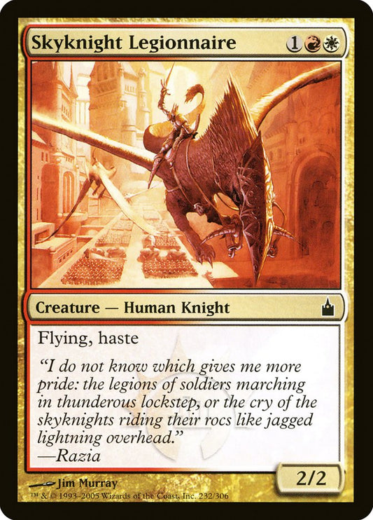 Skyknight Legionnaire [Ravnica: City of Guilds] [Foil]
