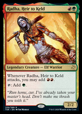 Radha, Heir to Keld [Time Spiral Remastered] [Foil]
