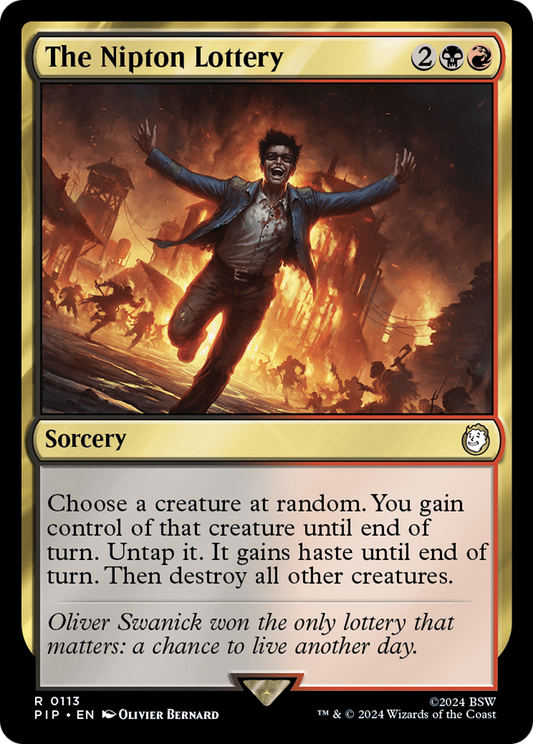 The Nipton Lottery [Fallout] [Foil]