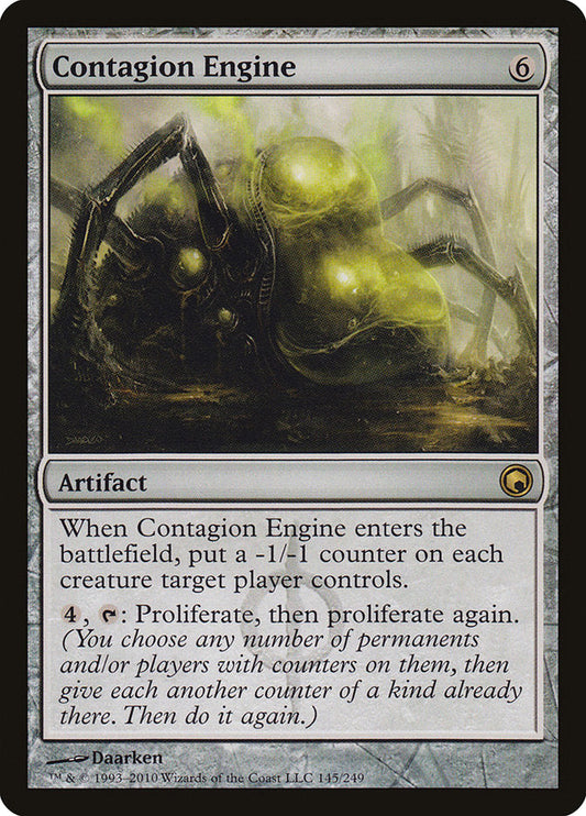 Contagion Engine [Scars of Mirrodin] [Foil]