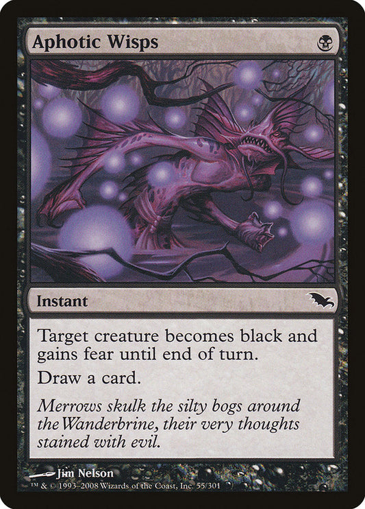 Aphotic Wisps [Shadowmoor] [Foil]