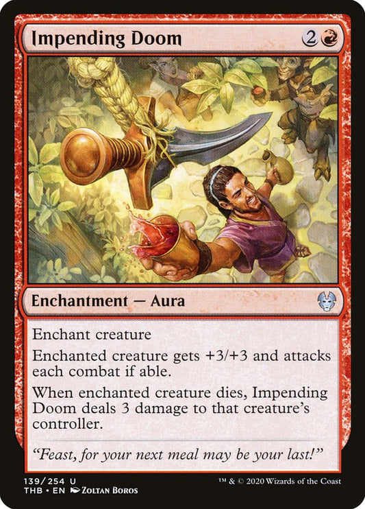 Impending Doom [Theros Beyond Death] [Foil]