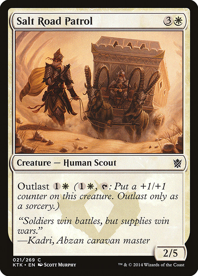 Salt Road Patrol [Khans of Tarkir] [Foil]