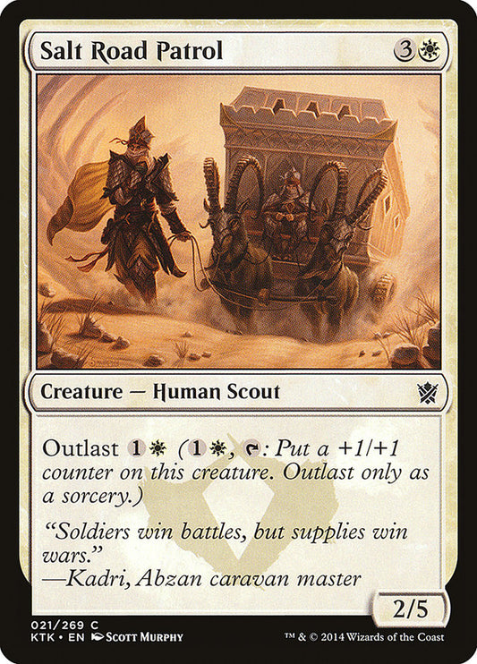 Salt Road Patrol [Khans of Tarkir] [Foil]