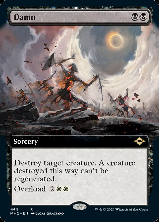 Damn (Extended Art) [Modern Horizons 2] [Foil]
