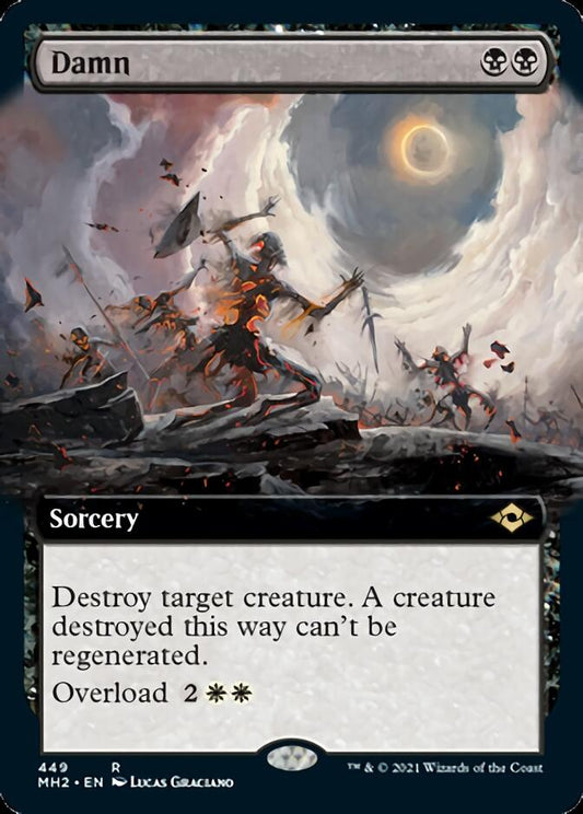 Damn (Extended Art) [Modern Horizons 2] [Foil]