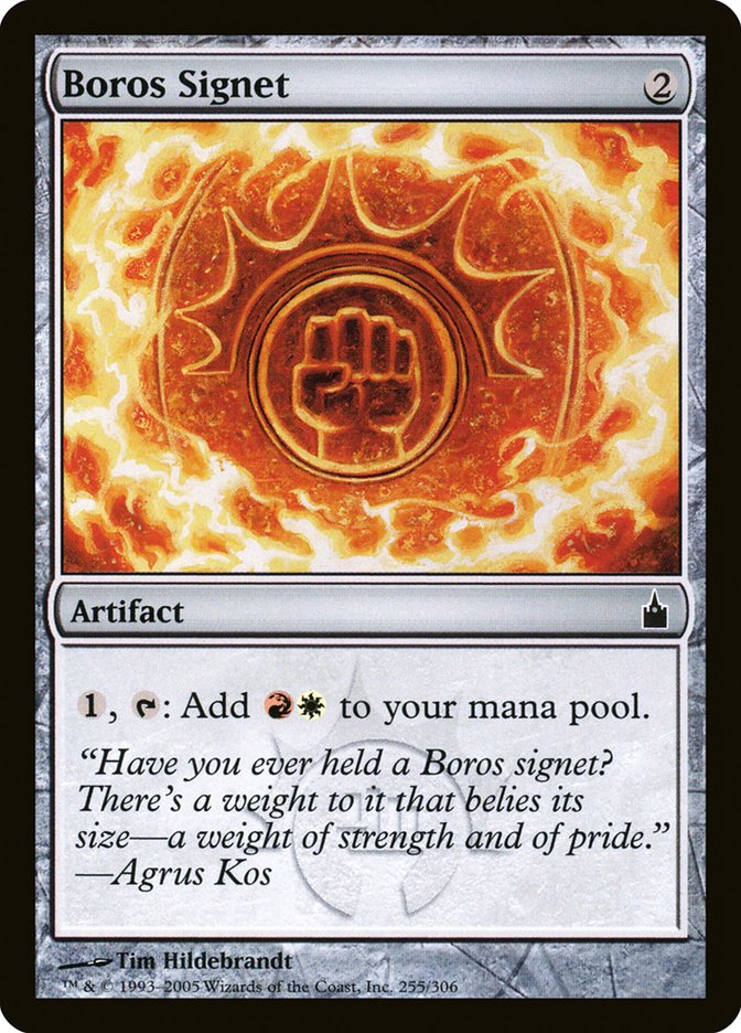 Boros Signet [Ravnica: City of Guilds] [Foil]