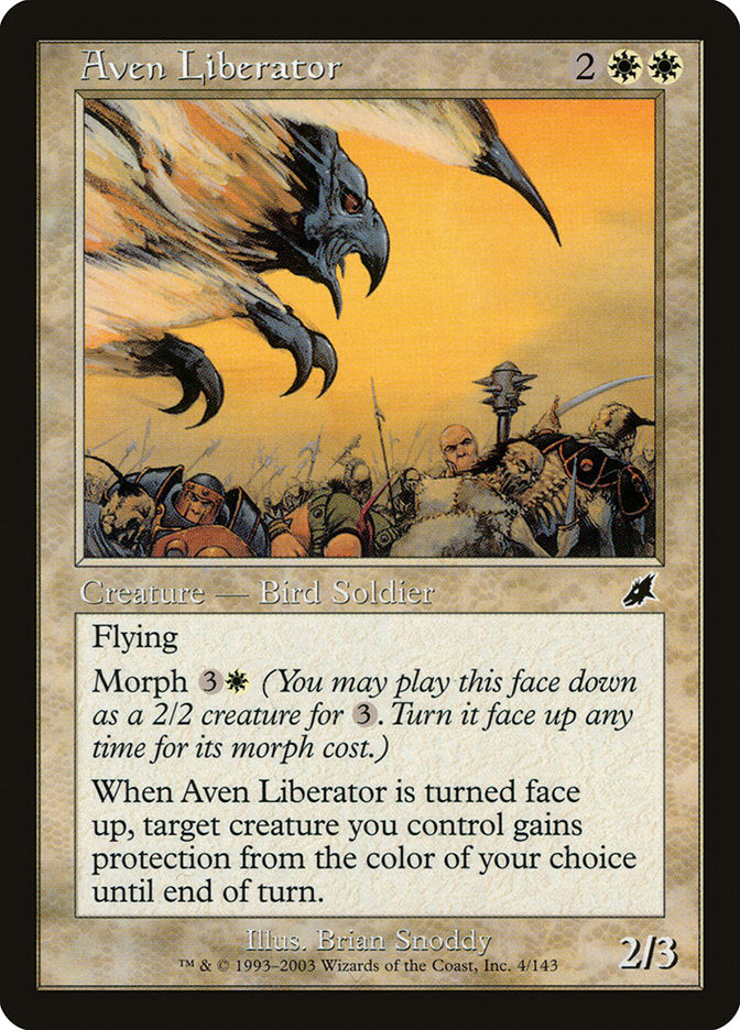 Aven Liberator [Scourge] [Foil]