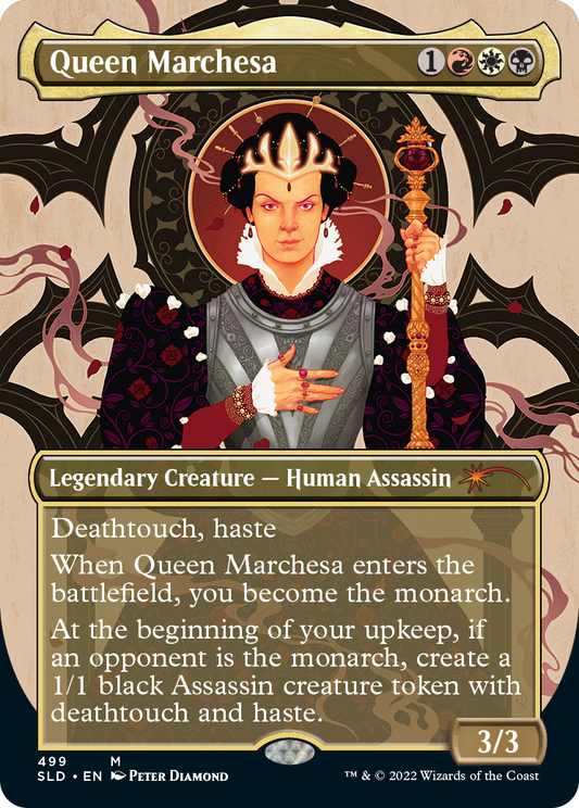 Queen Marchesa (Borderless) [Secret Lair Drop Series] [Foil]