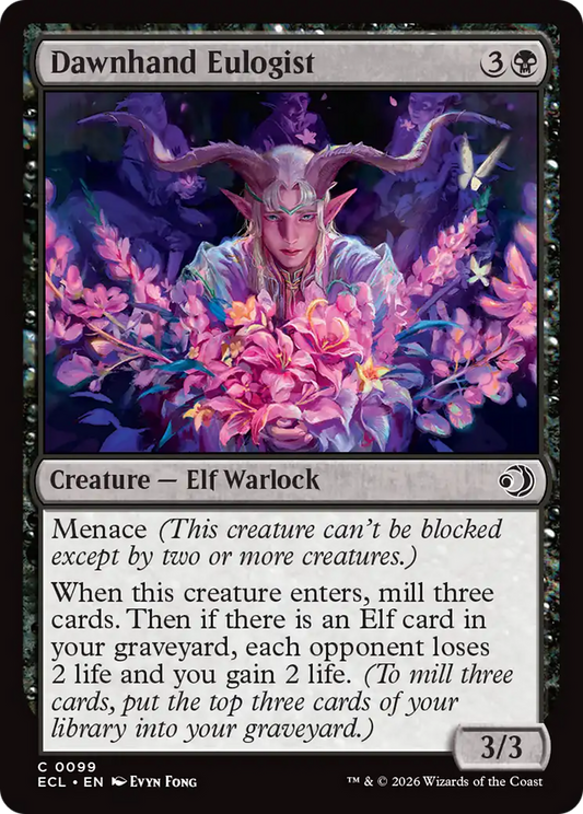 Dawnhand Eulogist [Lorwyn Eclipsed] [Foil]