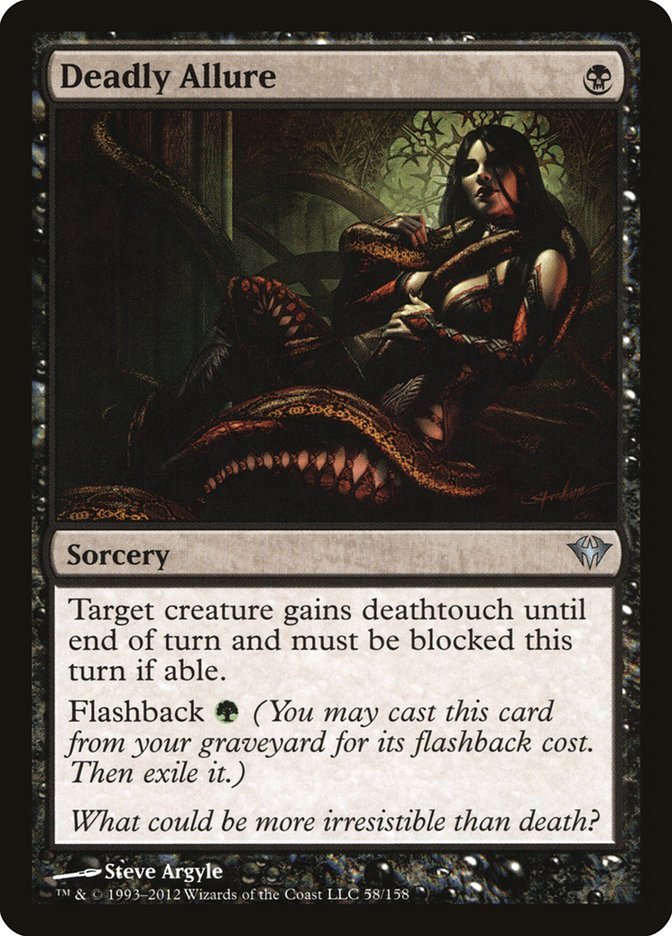 Deadly Allure [Dark Ascension] [Foil]