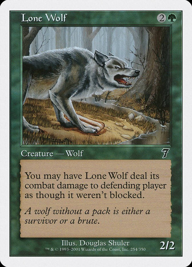 Lone Wolf [Seventh Edition] [Foil]