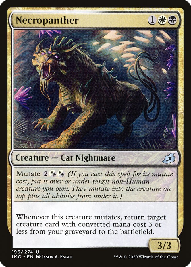 Necropanther [Ikoria: Lair of Behemoths] [Foil]