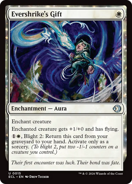 Evershrike's Gift [Lorwyn Eclipsed] [Foil]