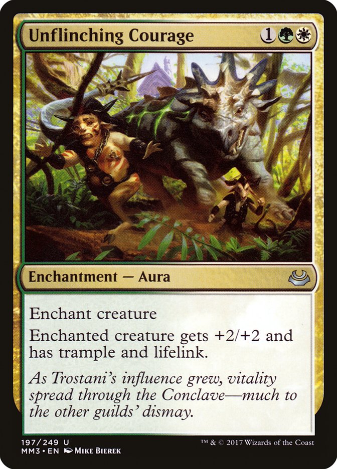 Unflinching Courage [Modern Masters 2017] [Foil]