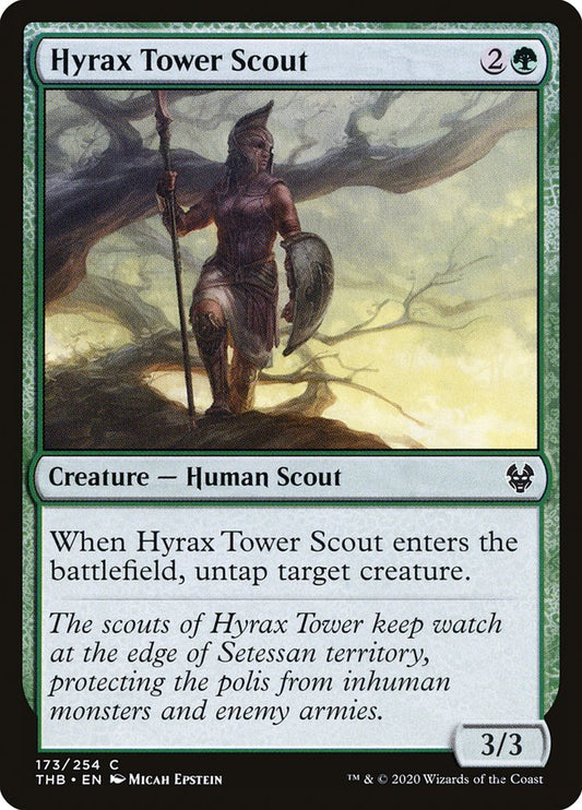 Hyrax Tower Scout [Theros Beyond Death] [Foil]
