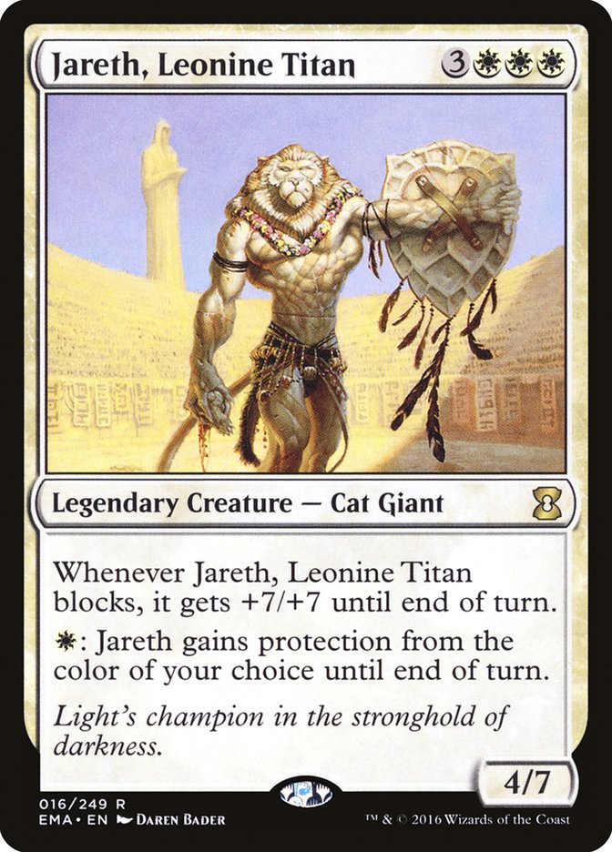Jareth, Leonine Titan [Eternal Masters] [Foil]