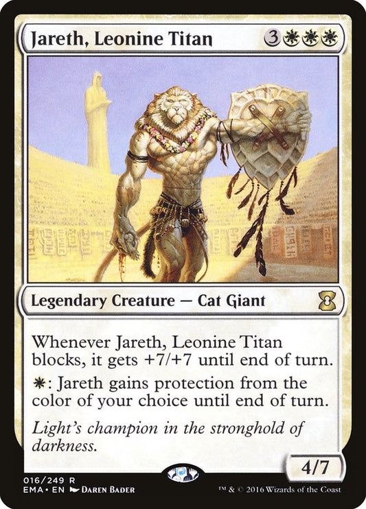 Jareth, Leonine Titan [Eternal Masters] [Foil]
