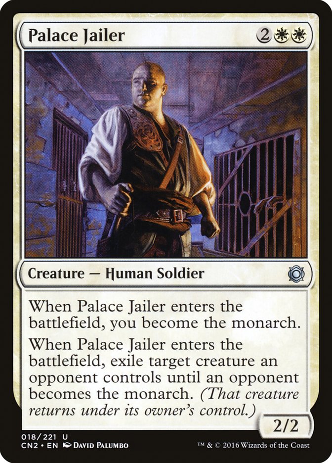 Palace Jailer [Conspiracy: Take the Crown] [Foil]