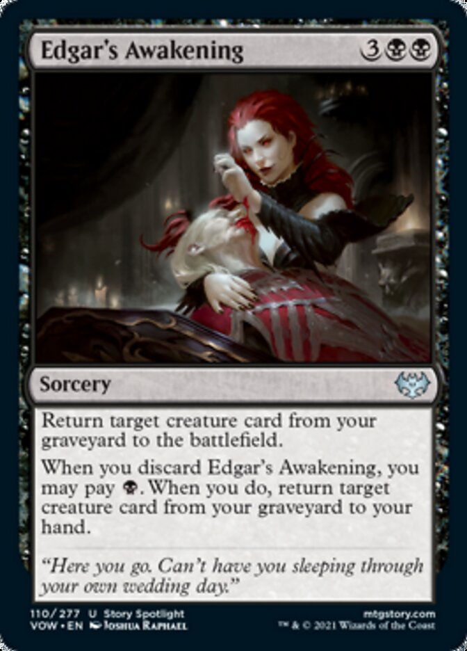Edgar's Awakening [Innistrad: Crimson Vow] [Foil]