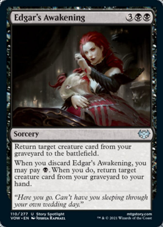 Edgar's Awakening [Innistrad: Crimson Vow] [Foil]