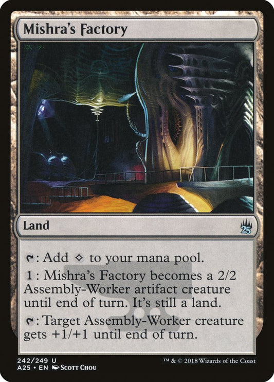 Mishra's Factory [Masters 25] [Foil]