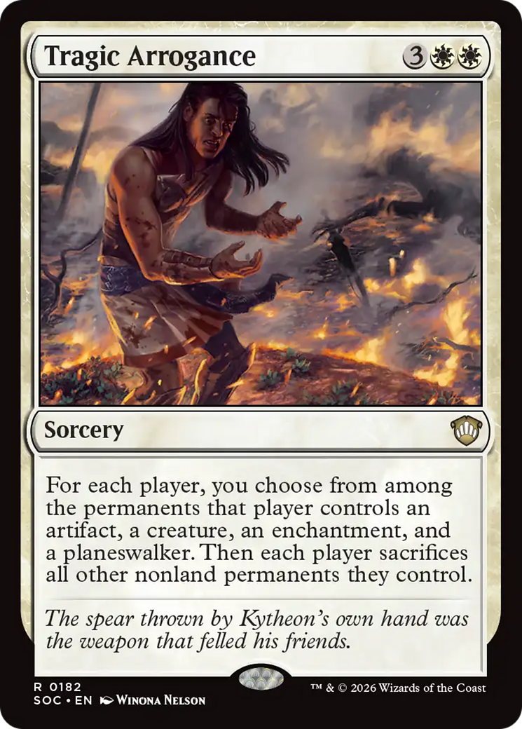 Tragic Arrogance [Secrets of Strixhaven Commander] [Foil]